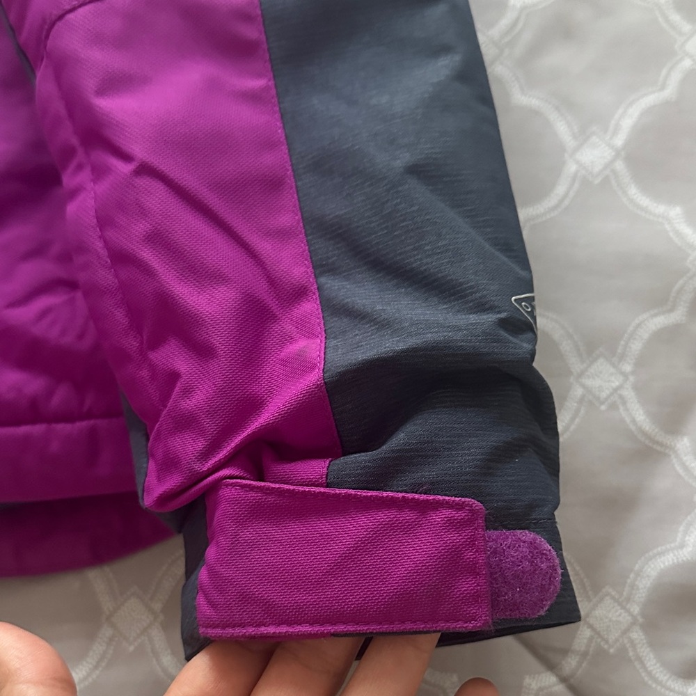 Columbia Kids' Fuchsia and Gray Jacket - Picture 2 of 9